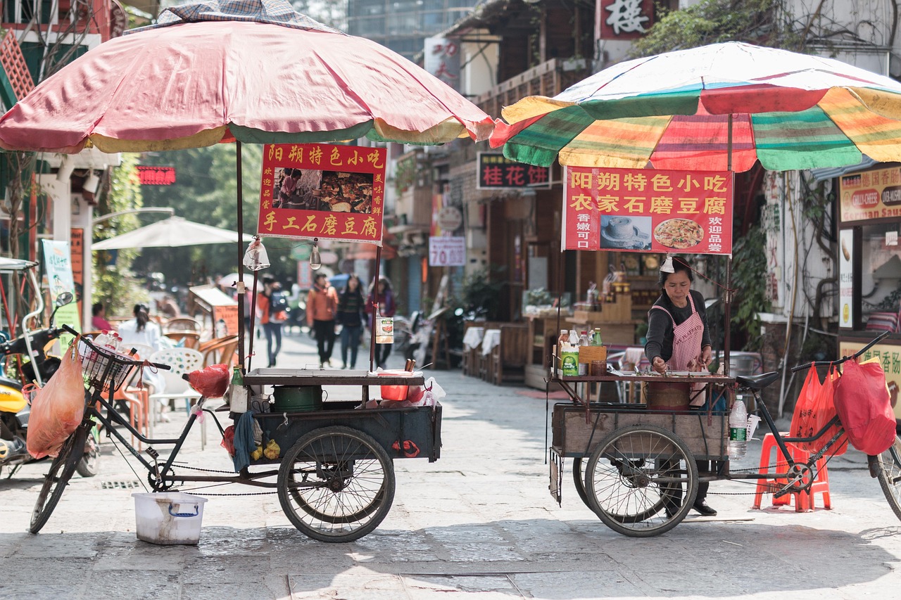 Streetfood aus verschiedenen Ländern